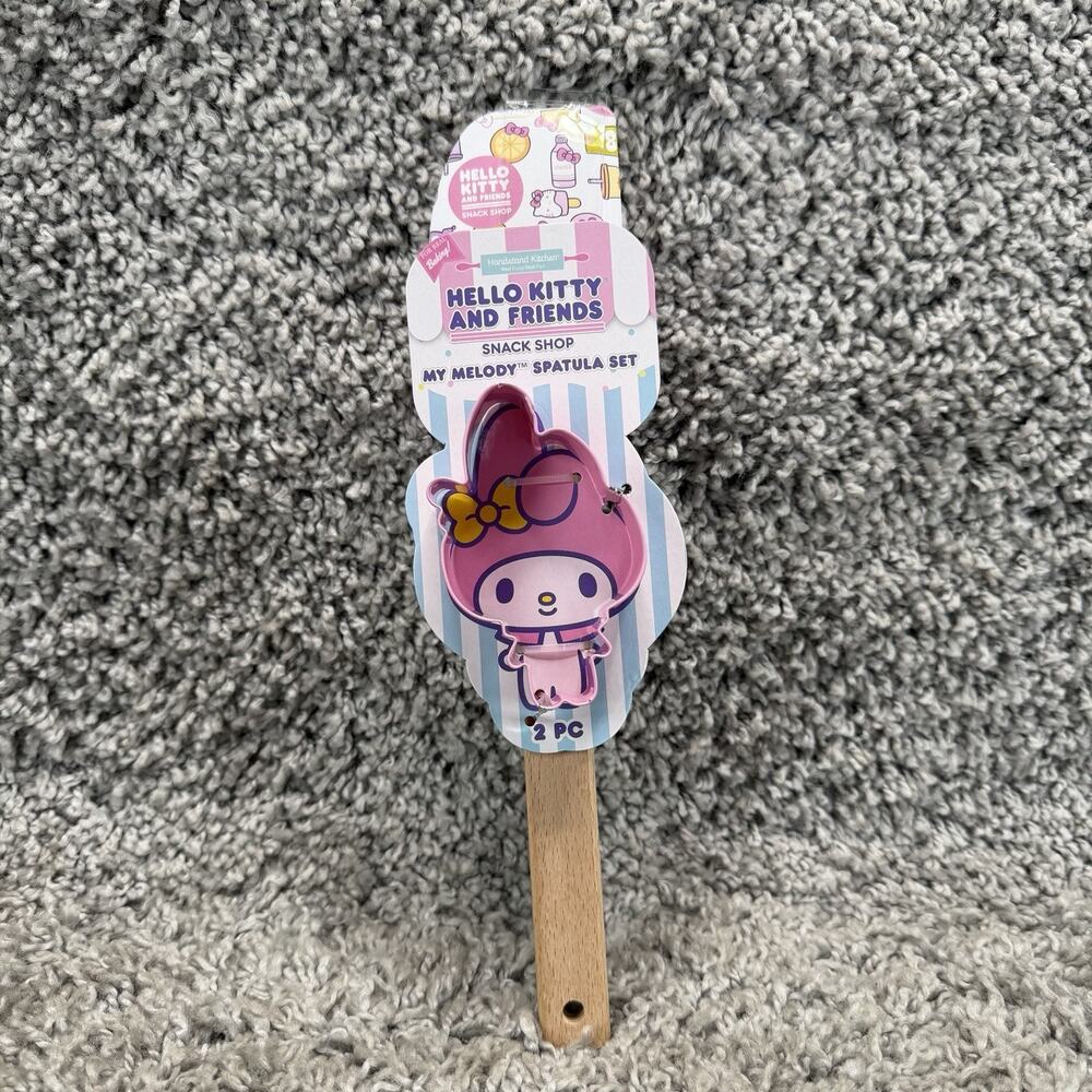 Sanrio Hello Kitty and Friends My Melody Cookie Cutter & Spatula Set New